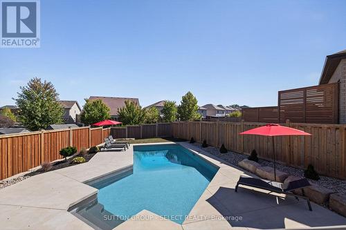 1879 Couldridge Way, London North (North S), ON - Outdoor With In Ground Pool With Deck Patio Veranda With Backyard