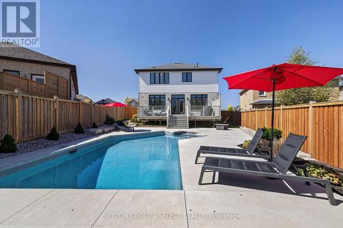 1879 Couldridge Way, London North (North S), ON - Outdoor With In Ground Pool With Deck Patio Veranda