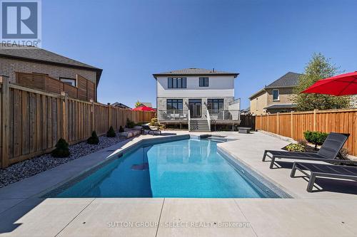 1879 Couldridge Way, London North (North S), ON - Outdoor With In Ground Pool With Deck Patio Veranda