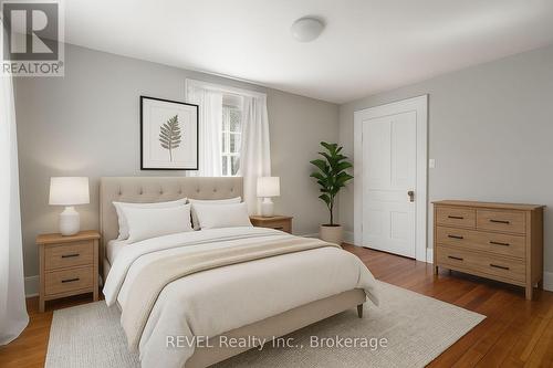 Virtually Staged - 166 North Street N, Fort Erie (Central), ON - Indoor Photo Showing Bedroom