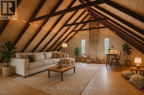 Virtually Staged - 166 North Street N, Fort Erie (Central), ON - Indoor Photo Showing Living Room