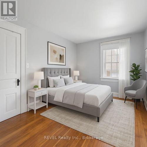 Virtually Staged - 166 North Street N, Fort Erie (Central), ON - Indoor Photo Showing Bedroom