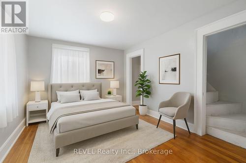 Virtually Staged - 166 North Street N, Fort Erie (Central), ON - Indoor Photo Showing Bedroom