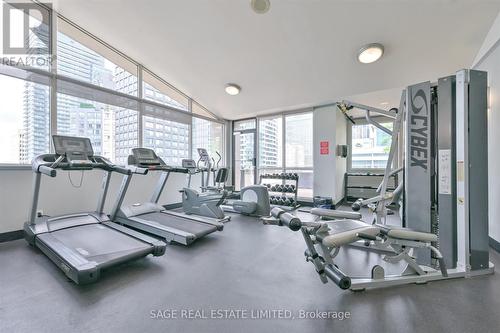 Gym - 413 - 555 Yonge Street, Toronto, ON - Indoor Photo Showing Gym Room