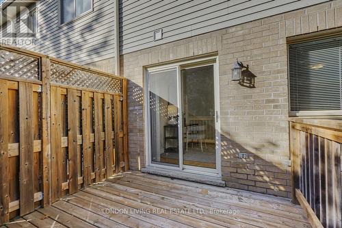 21 - 30 Grand Avenue, London South (South F), ON - Outdoor With Deck Patio Veranda With Exterior
