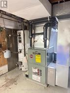 Forced air gas furnace - 