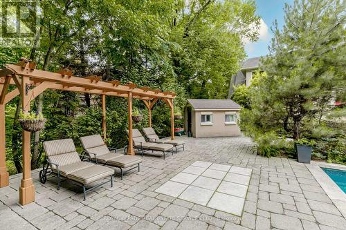 503 Meadow Wood Road, Mississauga, ON - Outdoor With In Ground Pool With Deck Patio Veranda