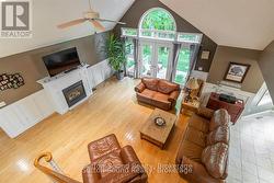 view from top of stairs - 