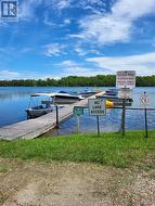 community dock with private slip - 