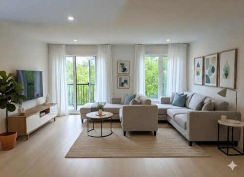 Salon - 101-651 Av. Forest, Notre-Dame-De-L'Île-Perrot, QC - Indoor Photo Showing Living Room