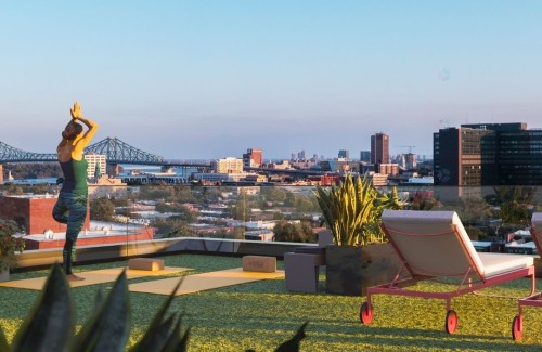 View - 411-1971 Rue Du Havre, Montréal (Ville-Marie), QC - Outdoor With View