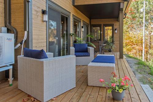 Terrasse - 929 Rue De Château-D'Aix, Val-David, QC - Outdoor With Deck Patio Veranda With Exterior