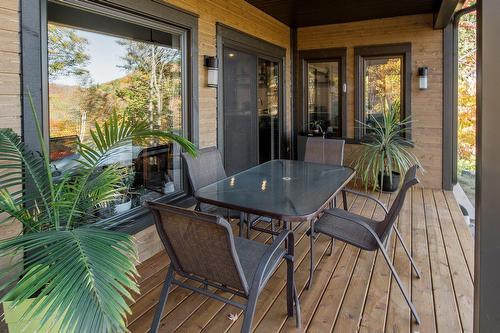 Terrasse - 929 Rue De Château-D'Aix, Val-David, QC - Outdoor With Deck Patio Veranda With Exterior