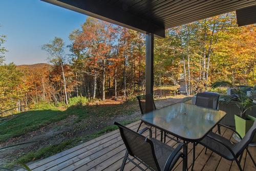 Cour - 929 Rue De Château-D'Aix, Val-David, QC - Outdoor With Deck Patio Veranda