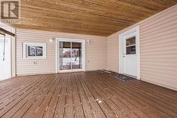 Back Deck, SLider to Kitchen, Main Door to House - 