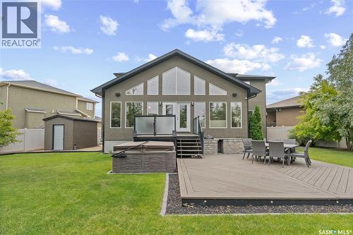 4818 Sandpiper Crescent E, Regina, SK - Outdoor With Deck Patio Veranda