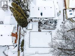 Backyard with fenced-in heated salt pool - 