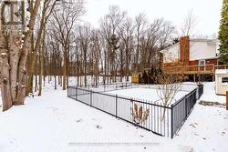 Fenced in, heated, salt water pool - 