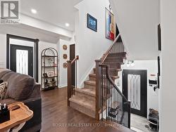 Up to bedrooms, down to mudroom-door to side yard - 