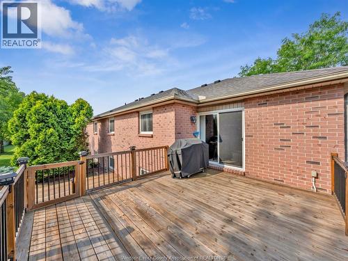 1046 Rendezvous, Windsor, ON - Outdoor With Deck Patio Veranda With Exterior