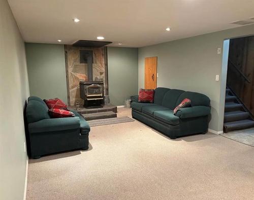 138 Centennial Avenue, Baldur, MB - Indoor With Fireplace