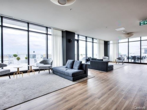 Salle communautaire - 401-5175 Rue Mackenzie, Montréal (Côte-Des-Neiges/Notre-Dame-De-Grâce), QC - Indoor Photo Showing Living Room