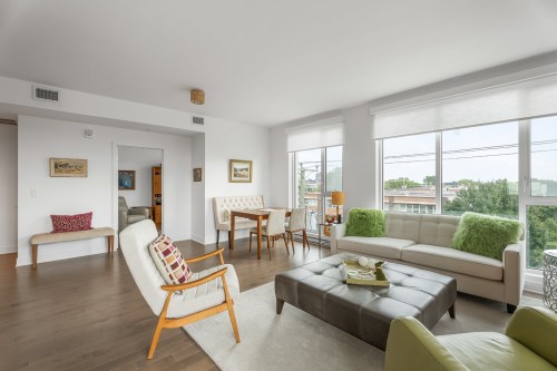 Vue d'ensemble - 401-5175 Rue Mackenzie, Montréal (Côte-Des-Neiges/Notre-Dame-De-Grâce), QC - Indoor Photo Showing Living Room