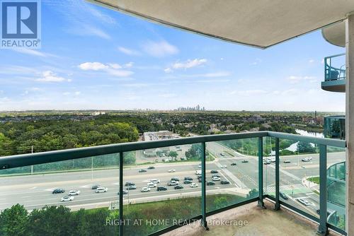 1611 - 2545 Erin Centre Boulevard, Mississauga (Central Erin Mills), ON - Outdoor With Balcony With View With Exterior