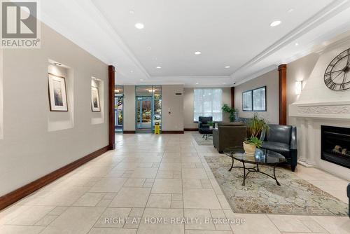 1611 - 2545 Erin Centre Boulevard, Mississauga (Central Erin Mills), ON - Indoor With Fireplace