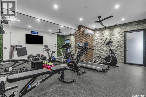 201 3581 Evans Court, Regina, SK - Indoor Photo Showing Gym Room