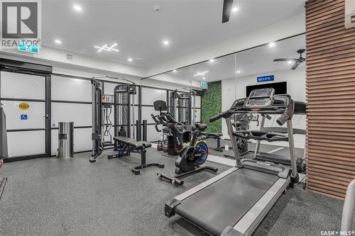 201 3581 Evans Court, Regina, SK - Indoor Photo Showing Gym Room