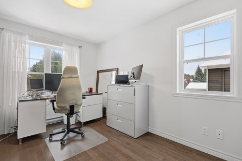Chambre à coucher - 286 Rue Des Cyclistes, Bromont, QC - Indoor Photo Showing Office