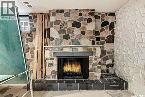 3213 Patricia Avenue, Regina, SK - Indoor With Fireplace