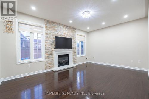 79 Heslop Circle, Brampton, ON - Indoor Photo Showing Other Room With Fireplace