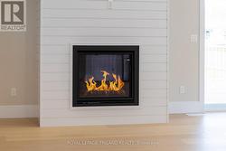 Gas fireplace in living room - 