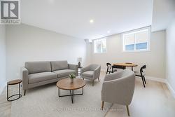 Lower lev family room area from when it was staged - 