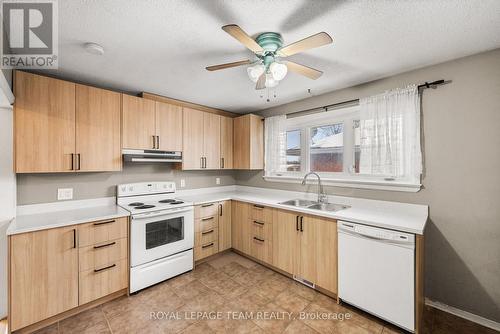 1938 Bromley Road, Ottawa, ON - Indoor Photo Showing Kitchen With Double Sink