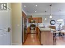 Pictures are from a similar one bedroom staged unit. - 3220 Skyview Lane Unit# 202, West Kelowna, BC  - Indoor Photo Showing Kitchen With Stainless Steel Kitchen With Double Sink With Upgraded Kitchen 