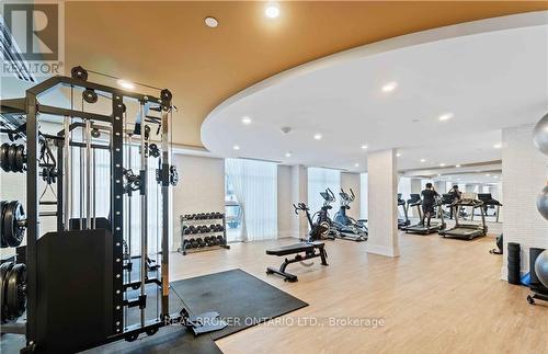 909 - 470 Dundas Street E, Hamilton, ON - Indoor Photo Showing Gym Room
