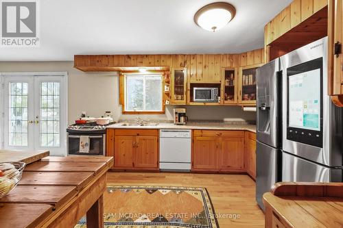 1291 Old Highway 8, Hamilton, ON - Indoor Photo Showing Kitchen With Double Sink