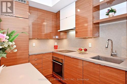 B416 - 60 Annie Craig Drive S, Toronto, ON - Indoor Photo Showing Kitchen With Upgraded Kitchen