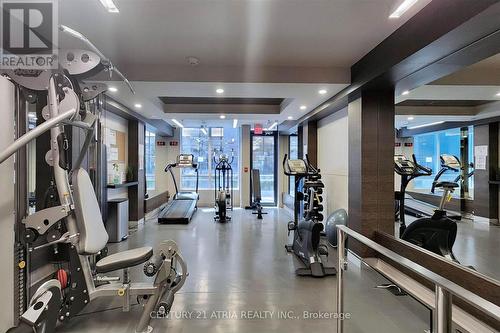 B416 - 60 Annie Craig Drive S, Toronto, ON - Indoor Photo Showing Gym Room