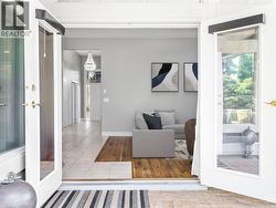 *virtually staged* Back patio looking into Family Room - 