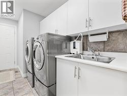 Laundry room to the garage. - 