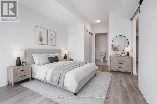 Virtually Staged - 309 - 370 Martha Street, Burlington, ON - Indoor Photo Showing Bedroom