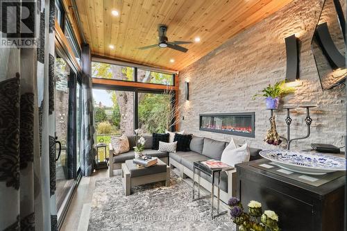 3620 Ponytrail Drive, Mississauga, ON - Indoor With Fireplace