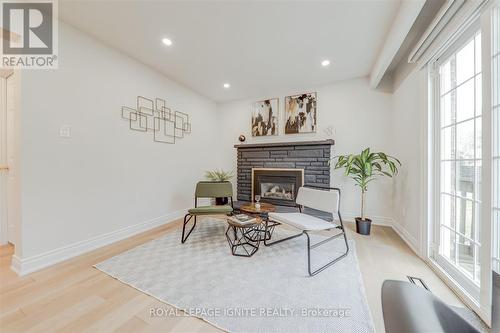 4023 Bishopstoke Lane, Mississauga, ON - Indoor With Fireplace
