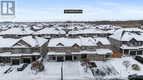 431 Haresfield Court, Ottawa, ON - Outdoor With Facade