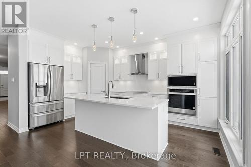 132 Bonne Renommee Avenue, Ottawa, ON - Indoor Photo Showing Kitchen With Upgraded Kitchen