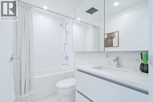 Same floor plan - but taken from unit 2804 - 1626 Water Street Unit# 804, Kelowna, BC - Indoor Photo Showing Bathroom